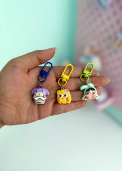 سر زیپ کارتونی کیوت رنگی رنگی