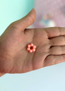 دکوری طرح گل رنگی رنگی