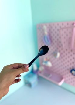 ظرف غذای فلزی لبوبو صورتی