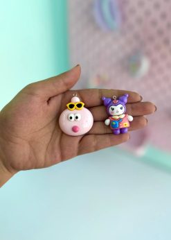 آویز پیکسل کیوت رنگی رنگی