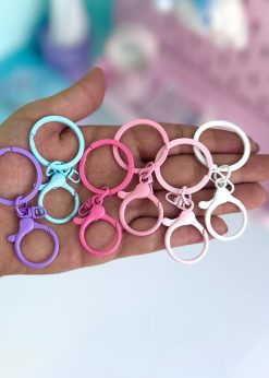 قفل فانتزی فلزی رنگی رنگی