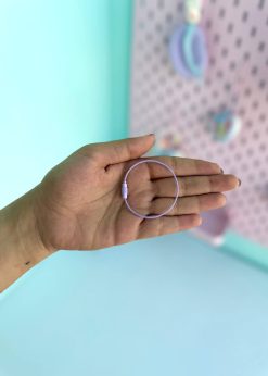 قفل فلزی دایره ای پاستلی