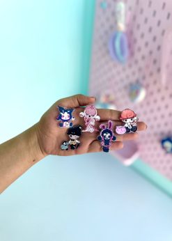 پیکسل انیمه ای کیوت رنگی رنگی