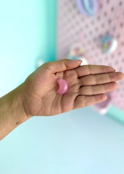 آویز شبتاب ماه و ستاره پاستلی