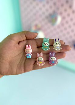 جینگلیجات لبوبو شفاف پاستلی