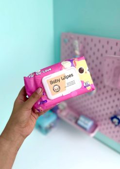 دستمال مرطوب میلکی مستطیلی