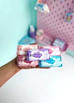 دستمال مرطوب جیبی ابر پاستلی