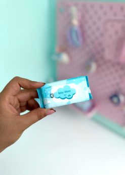 دستمال مرطوب جیبی ابر پاستلی