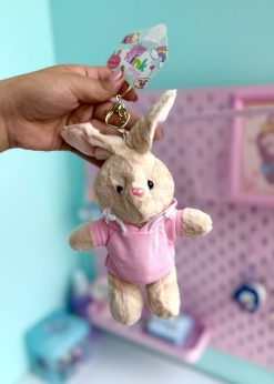 جاکلیدی پولیشی خرگوش لباس صورتی