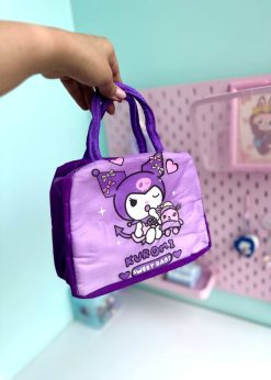 کیف ظرف غذای کرومی بنفش