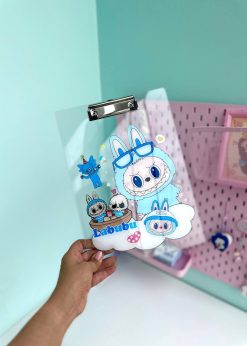 تخته شاسی شفاف لبوبو پاستلی