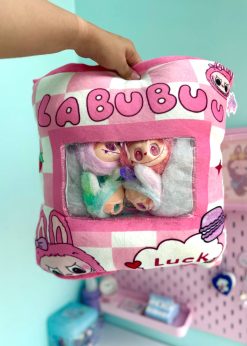 بالشت شکم عروسکی لبوبو صورتی