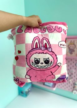 بالشت شکم عروسکی لبوبو صورتی