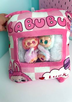 بالشت شکم عروسکی لبوبو صورتی