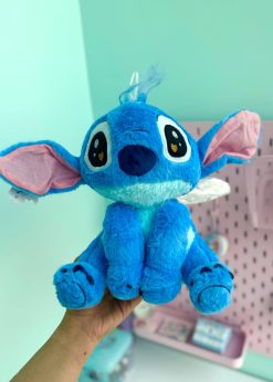 عروسک استیچ بالدار آبی