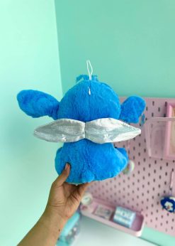 عروسک استیچ بالدار آبی