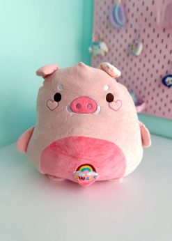 پتو بالشتی خوک کیوت صورتی