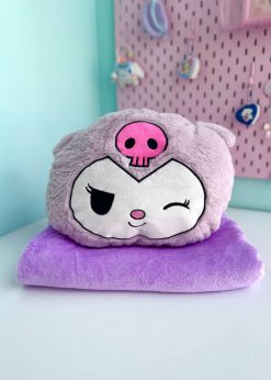 پتو بالشتی کرومی کیوت پاستلی