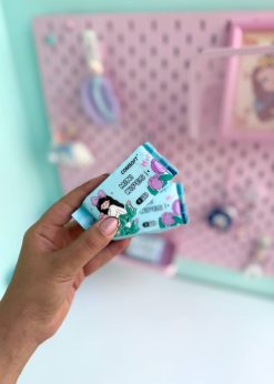 دستمال مرطوب جیبی مستطیلی آبی