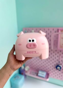 باکس دستمال کاغذی خوک کیوت پاستلی