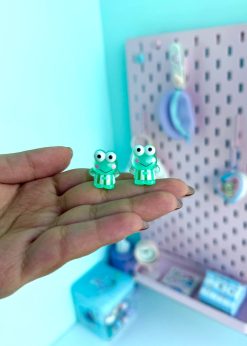 دکوری شبتاب قورباغه سبز کیوت