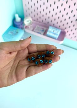 فیگور مخملی گربه چشم آبی