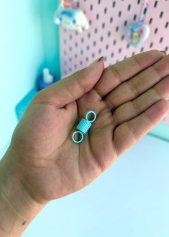 قفل فانتزی دایره ای رنگی رنگی