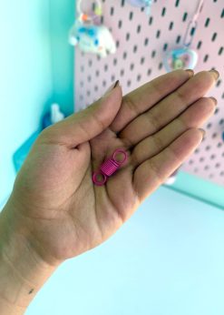 قفل فانتزی دایره ای رنگی رنگی