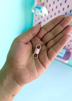 قفل فانتزی دایره ای رنگی رنگی