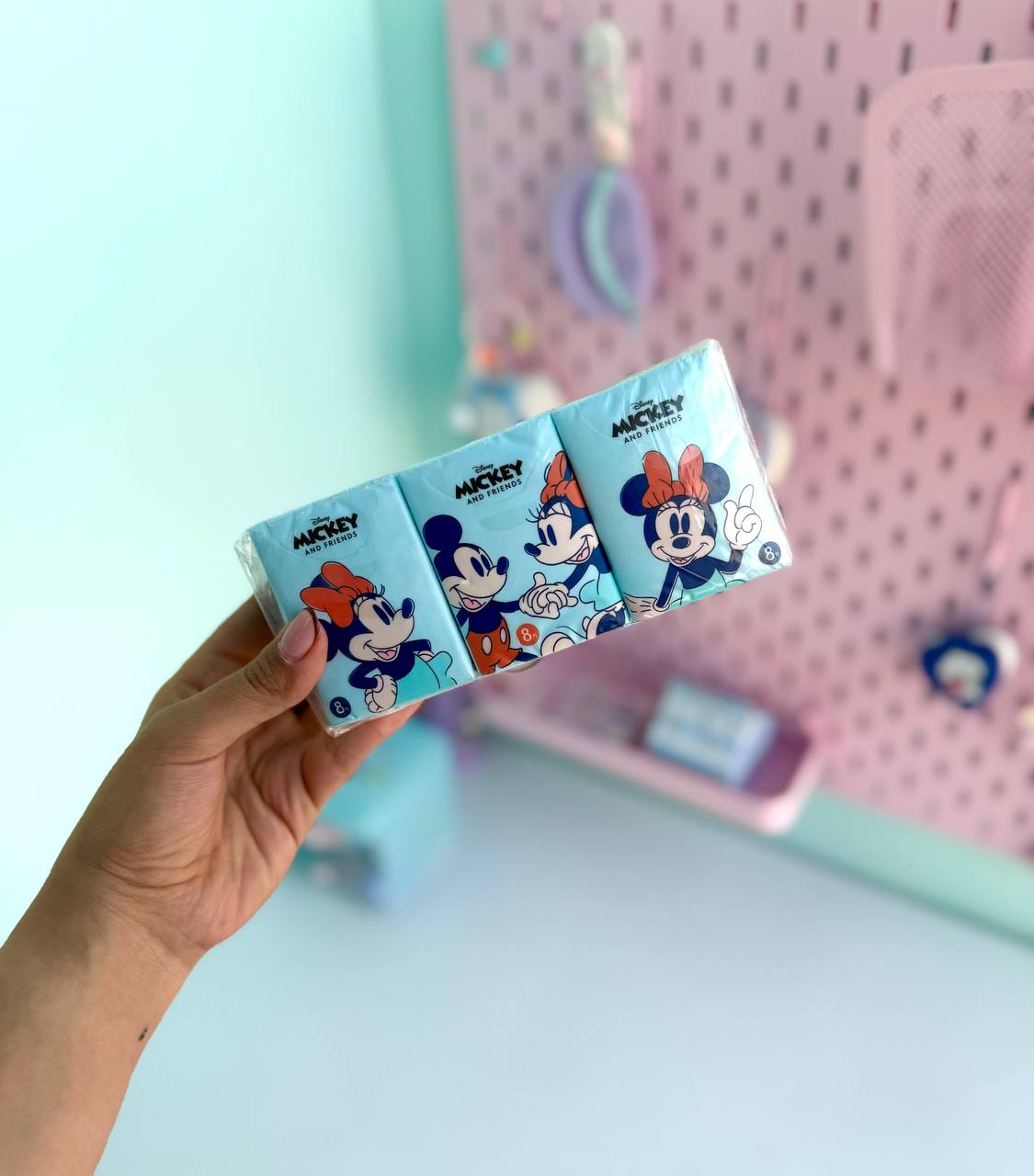 پک دستمال کاغذی میکی موس آبی