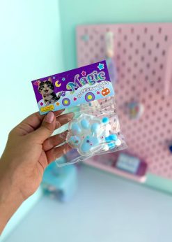 فیجت پنجه گربه شفاف آبی