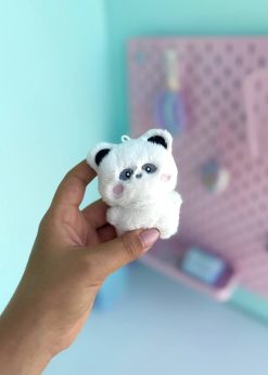 عروسک کوچک پاندای سفید