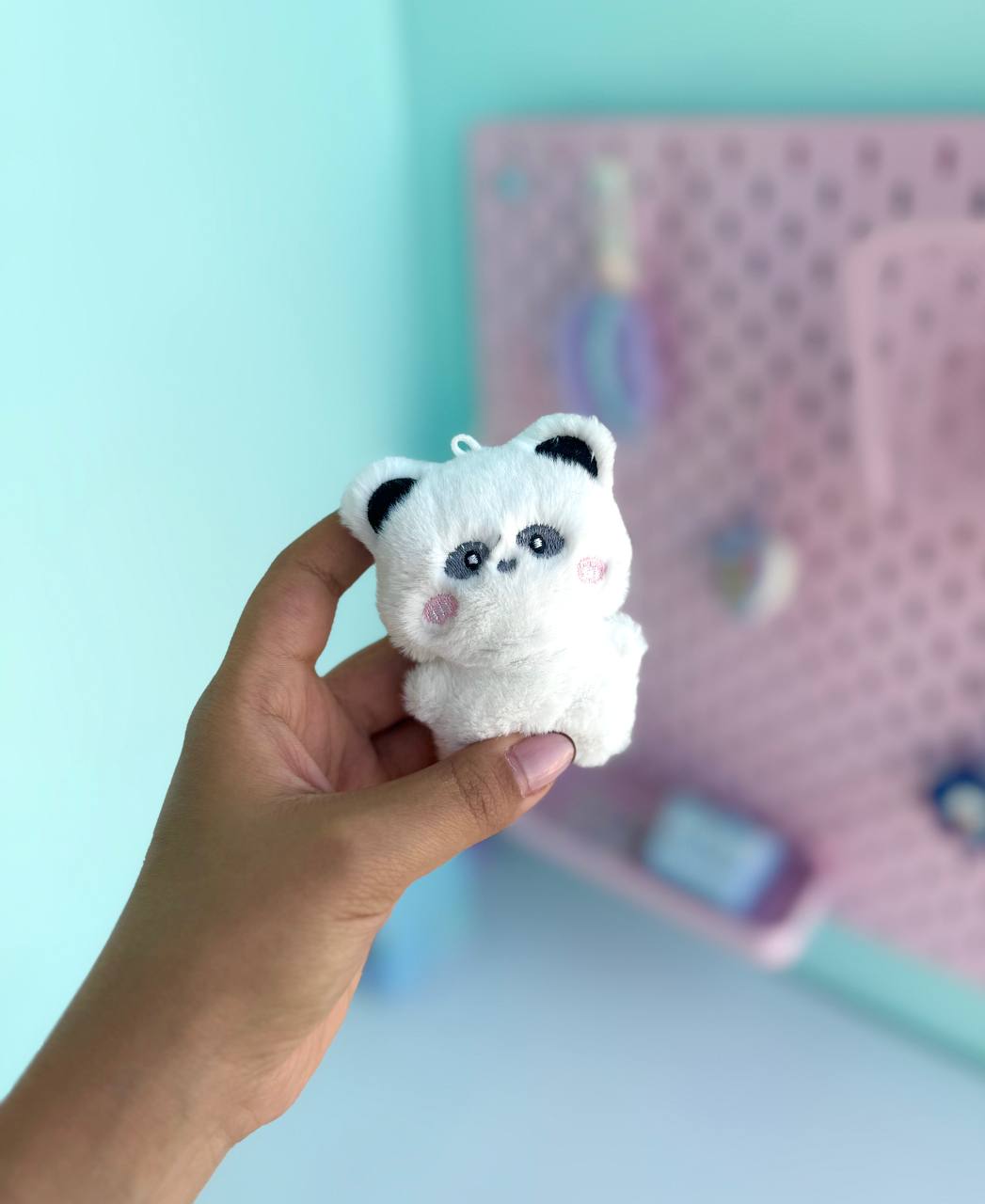 عروسک کوچک پاندای سفید