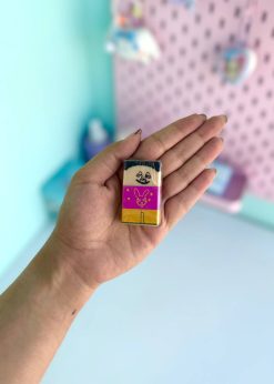 پاک کن مستطیلی کیوت رنگی رنگی