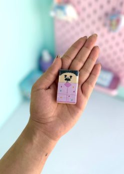 پاک کن مستطیلی کیوت رنگی رنگی