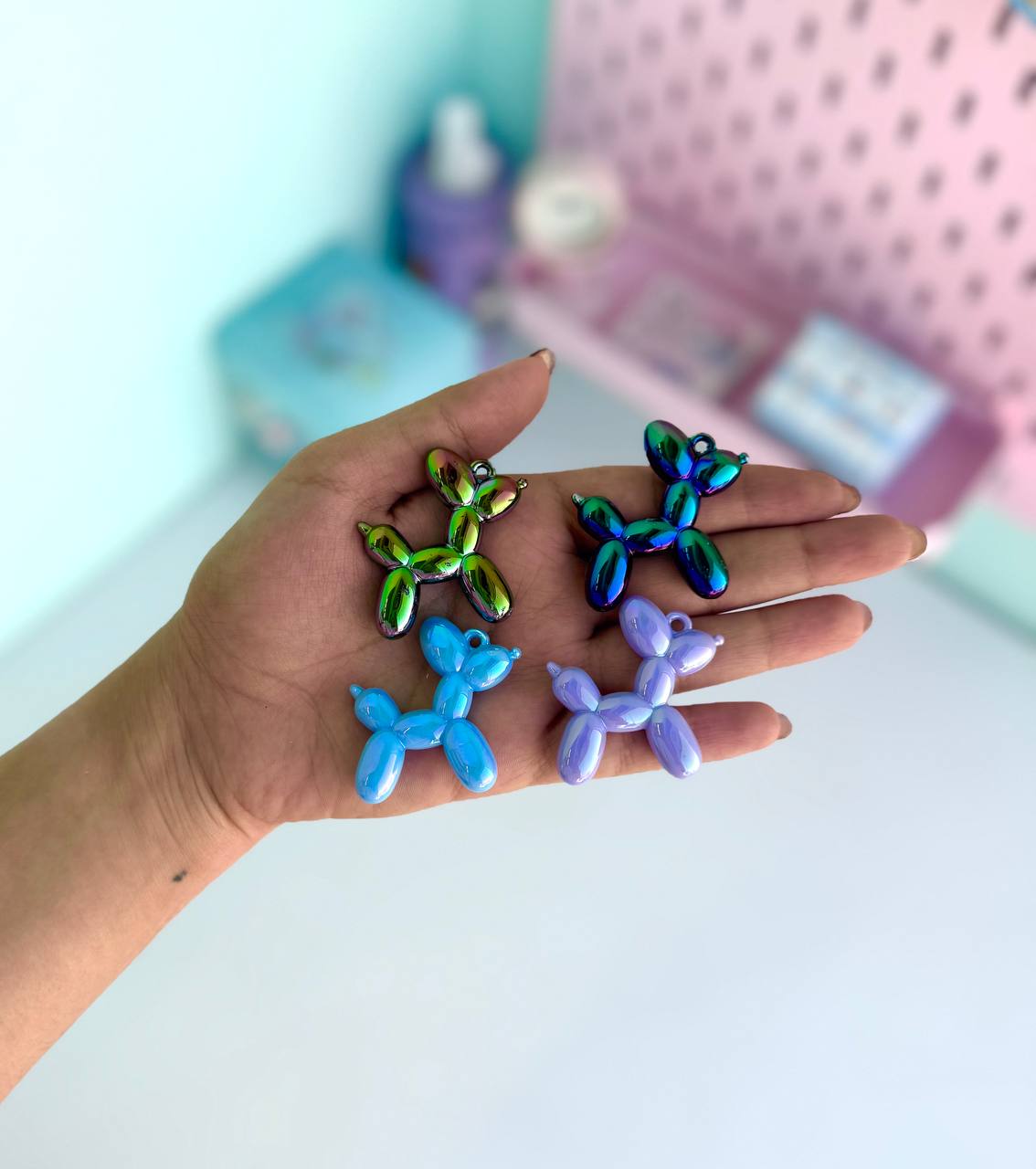 آویز چارم بگ پاپی هولوگرامی