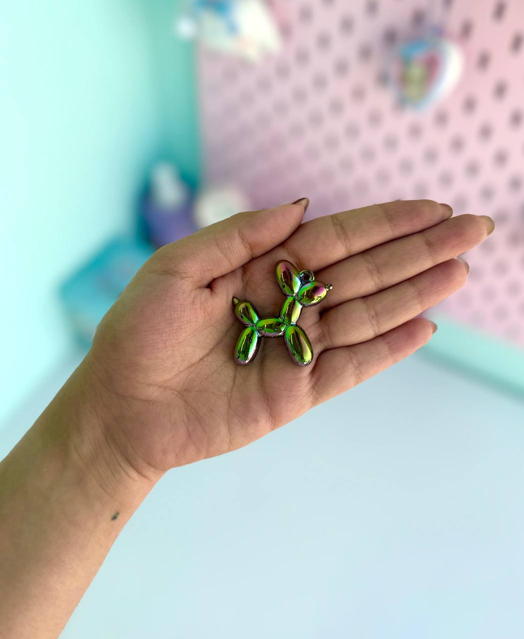 آویز چارم بگ پاپی هولوگرامی