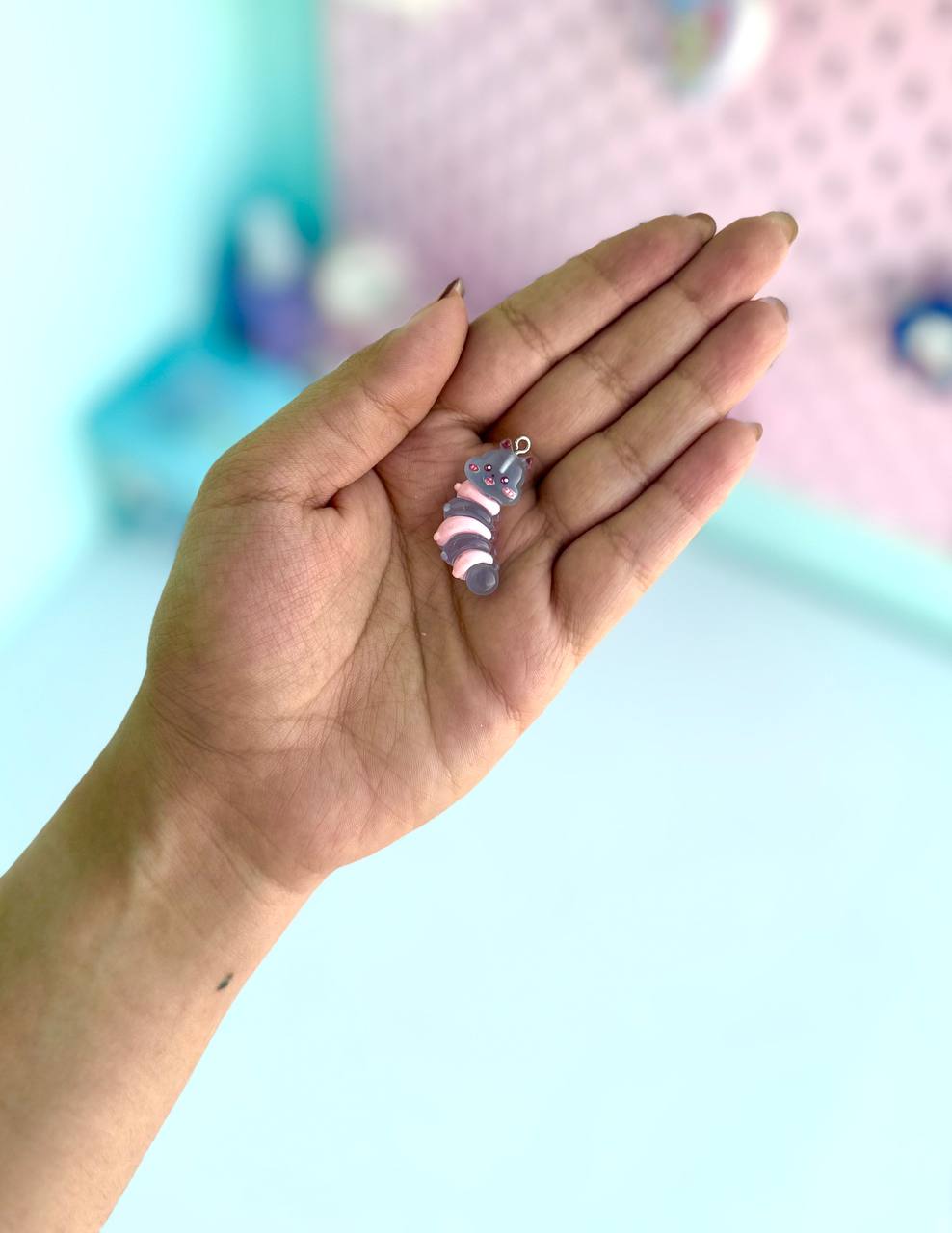 آویز کرم شبتاب رنگی رنگی