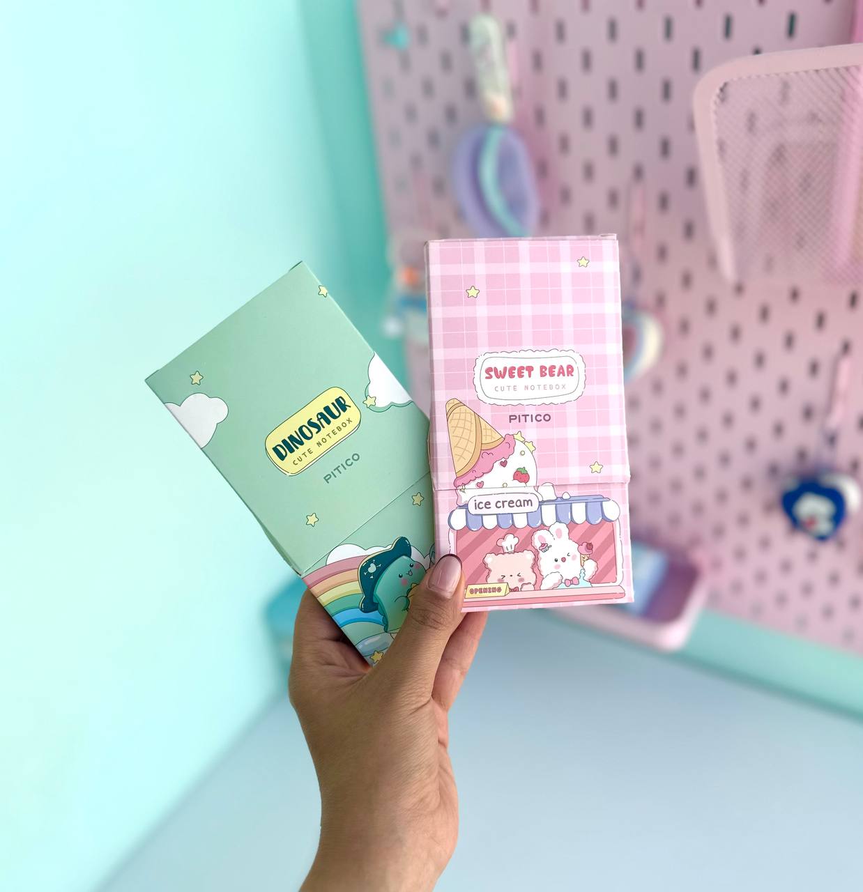 کاغذ یادداشت انیمالز کیوت پاستلی