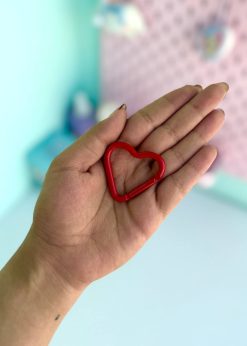 قفل فانتزی قلبی رنگی رنگی