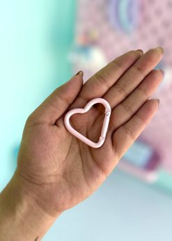 قفل فانتزی قلبی رنگی رنگی