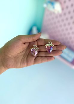 آویز توت فرنگی هولوگرامی کیوت