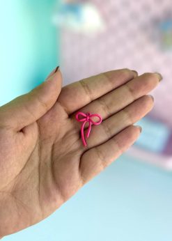 آویز پاپیونی کوچک رنگی رنگی