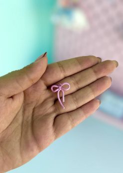 آویز پاپیونی کوچک رنگی رنگی