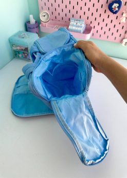 کیف لوازم آرایش دسته دار پاستلی