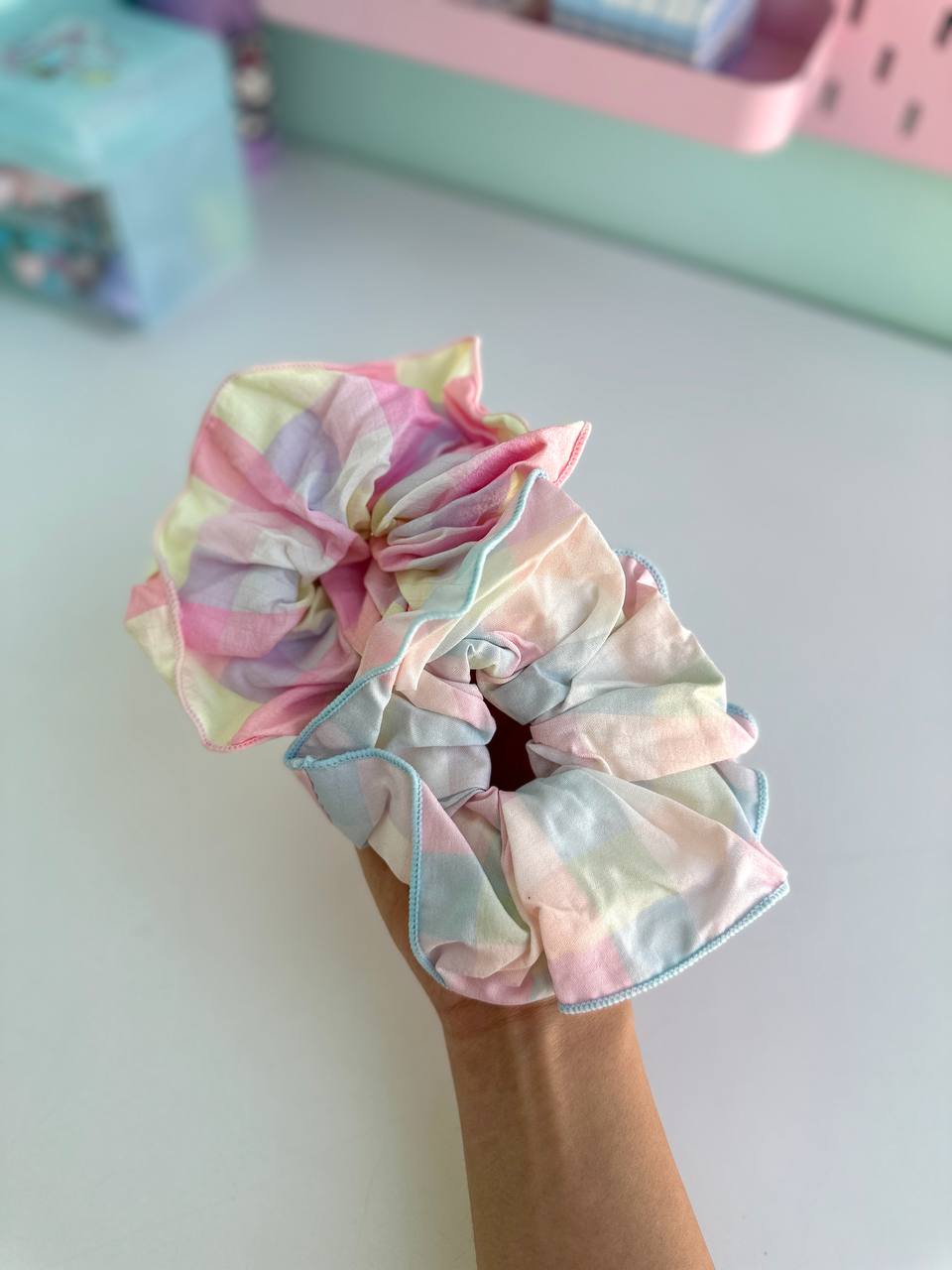 کش موی آبرنگی پاستلی