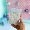استیکر ناخون پروانه ای پاستلی