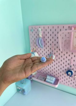 دکوری مخملی گرد میوه ای