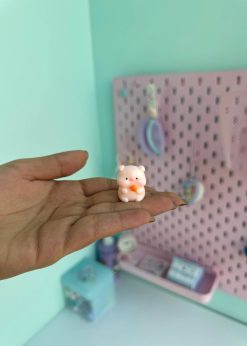 دکوری خوک خوابالو کیوت صورتی