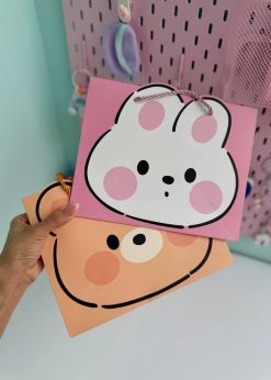 بگ کاغذی انیمالز کیوت پاستلی